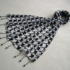foulard avec perles