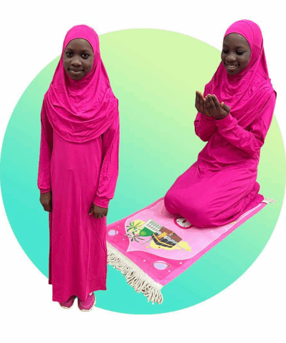 Robe hijab enfant