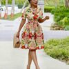 Robe en pagne